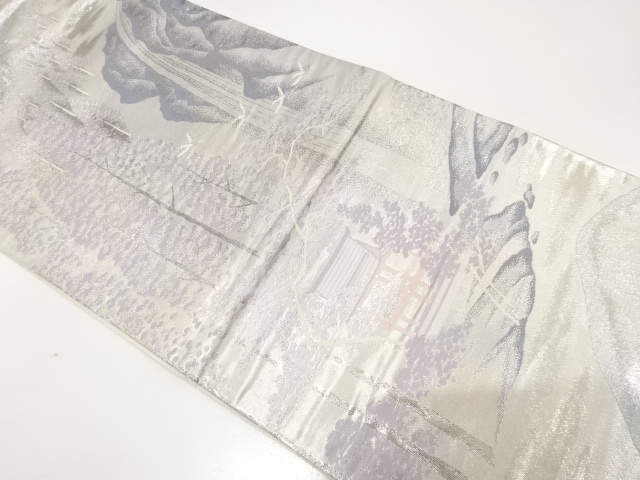 Japanese Kimono / Antique / Fukuro Obi Silk